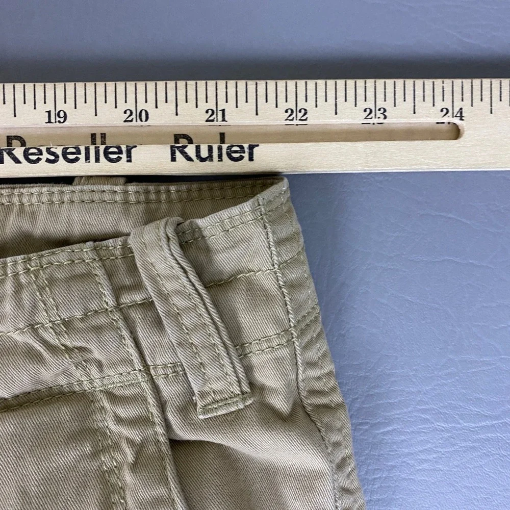 The Foundry Supply Co Cargo Shorts Men's Size 46 Big and Tall Khaki Tan Cotton
